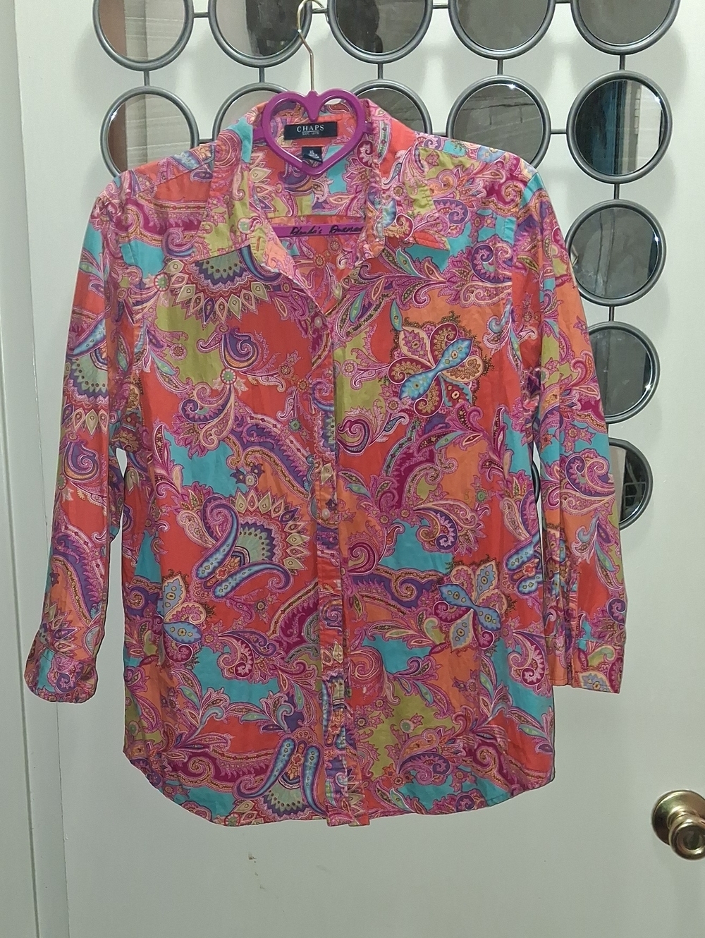 CHAPS VIBRANT PAISLEY Shirt